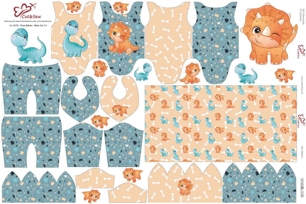 Baby Set – Dino Babies - Cut&Sew