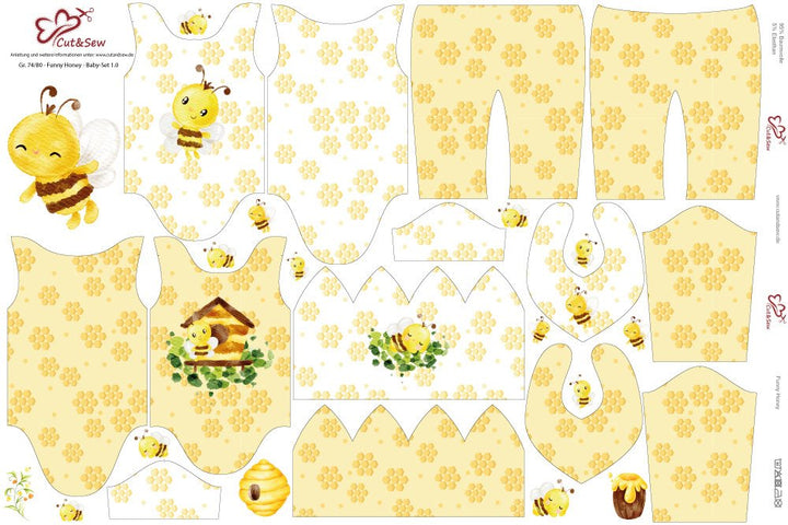 Baby Set – Funny Honey - Cut&Sew