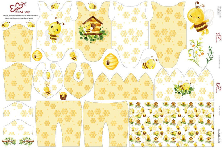 Baby Set – Funny Honey - Cut&Sew