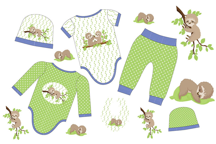 Baby Set – Sleepy Sloths